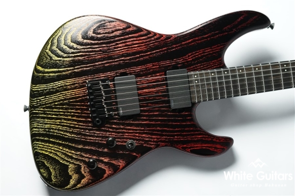 JA-STER Custom - Metallic Red to Yellow on Black Background